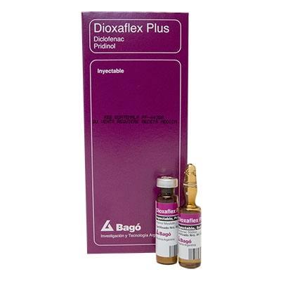 DIOXAFLEX PLUS - Diclofenaco + Mesilato de Pridinol